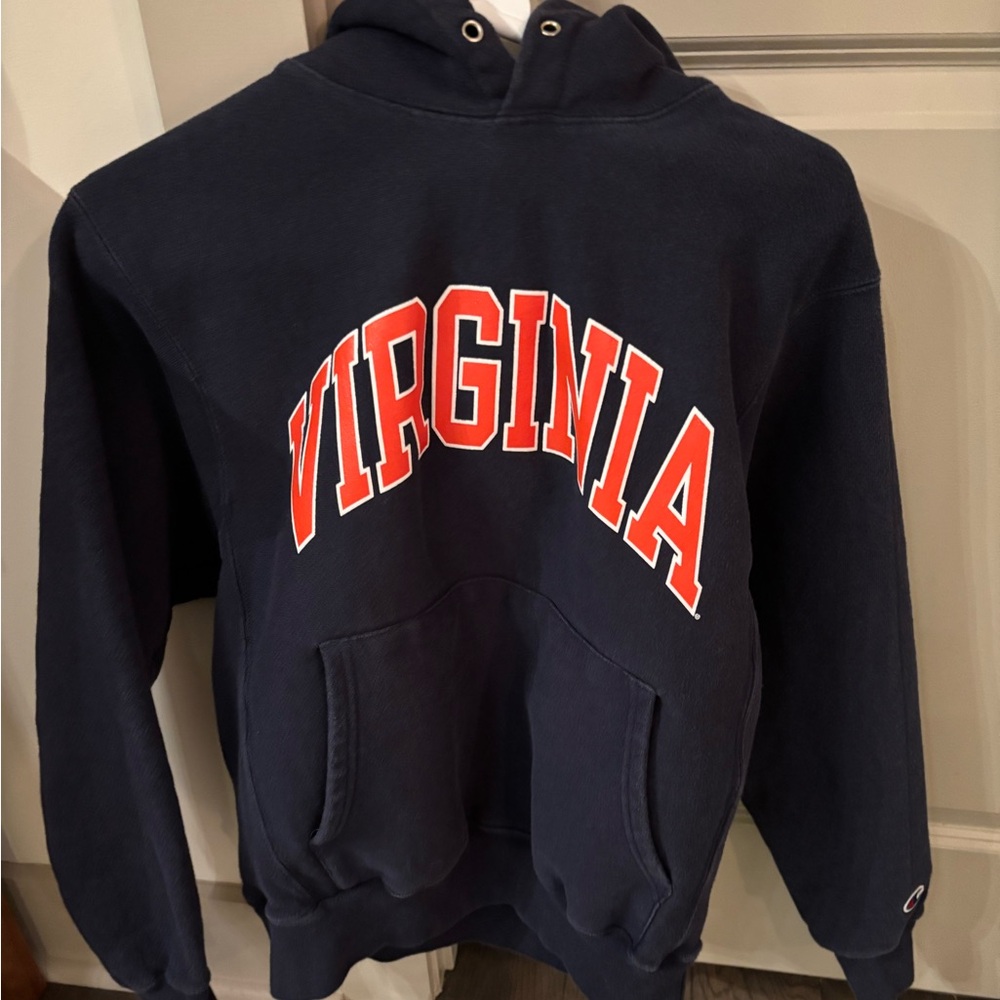 Champion Dark Blue Virginia UVA Hoodie